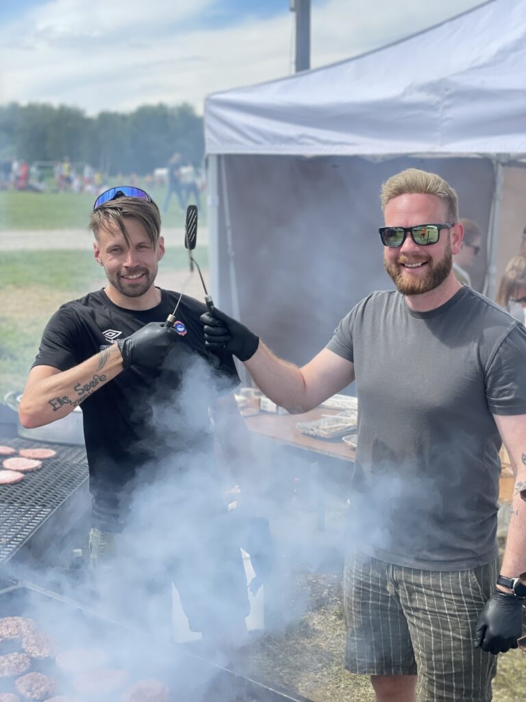 God mat grillet av tidligere ordfører nå Stortingsmann